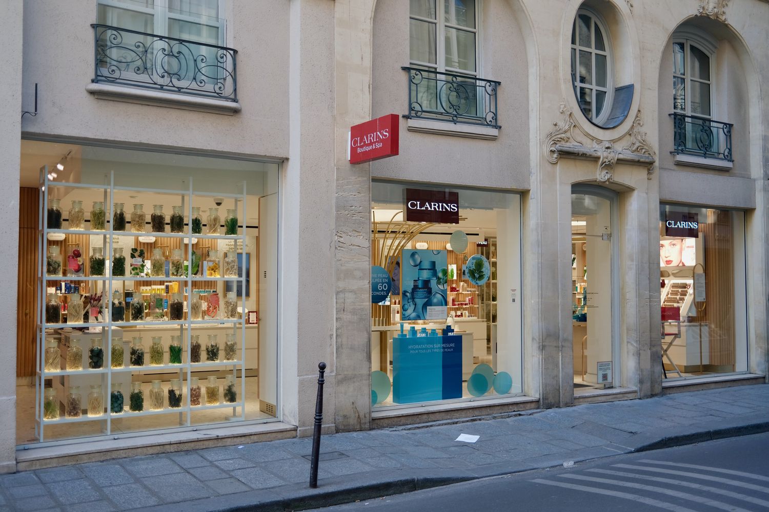 Clarins best skincare stores paris france