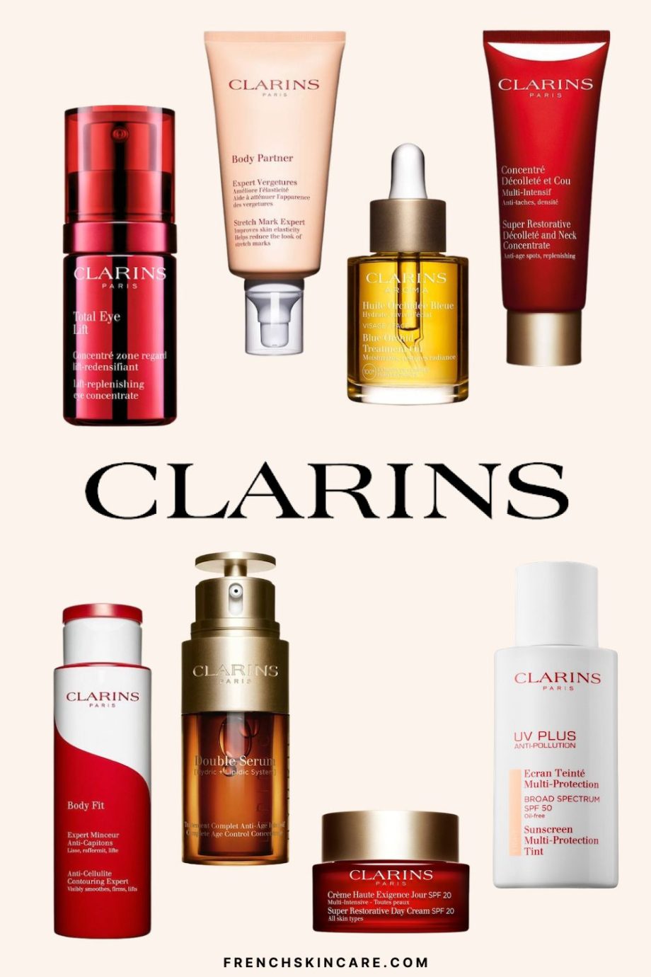 best Clarins products