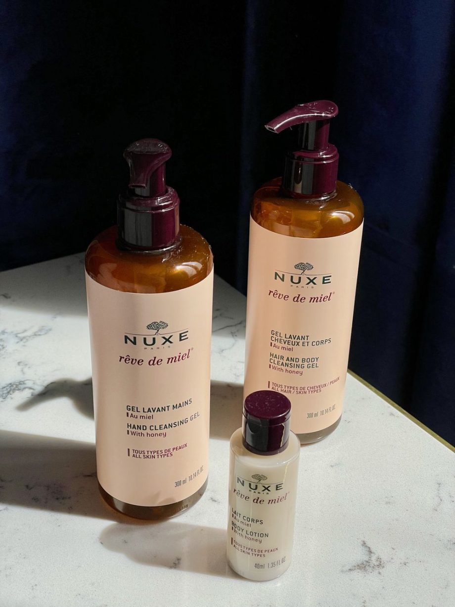 Best Nuxe products skincare body care