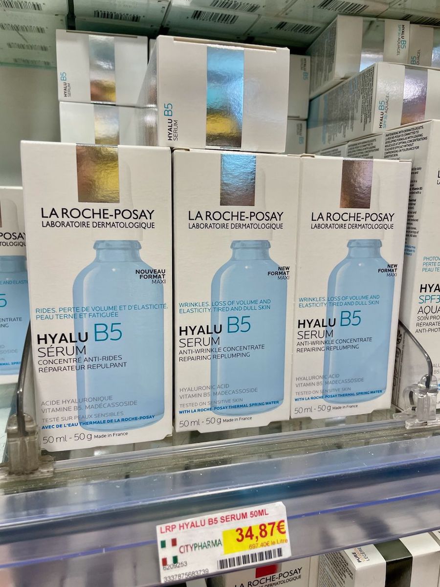 Is La Roche-Posay Hyalu b5 serum cheaper in france 