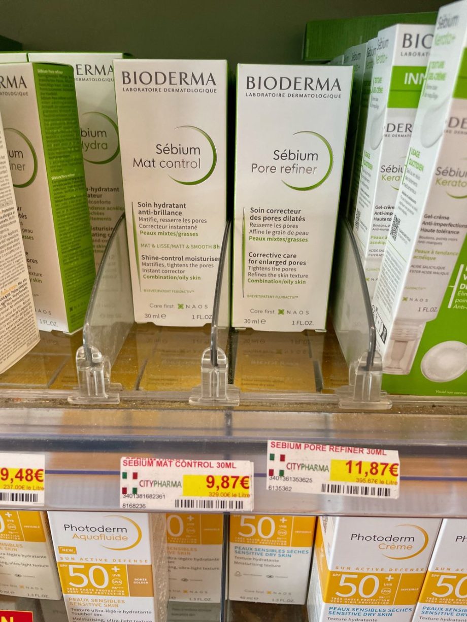 Is Bioderma cheaper in france IMG_1478