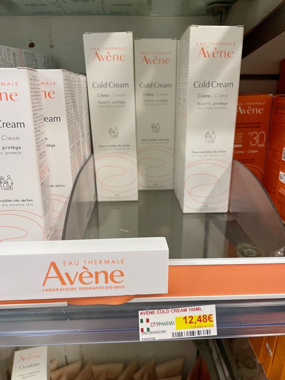 Avene cold cream review cheaper in france IMG_1475