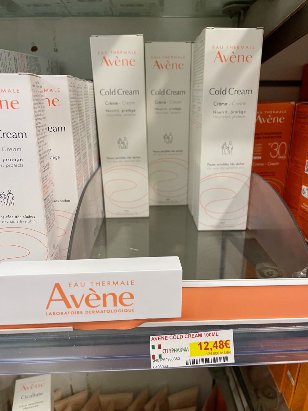 Avene cold cream review cheaper in france IMG_1475