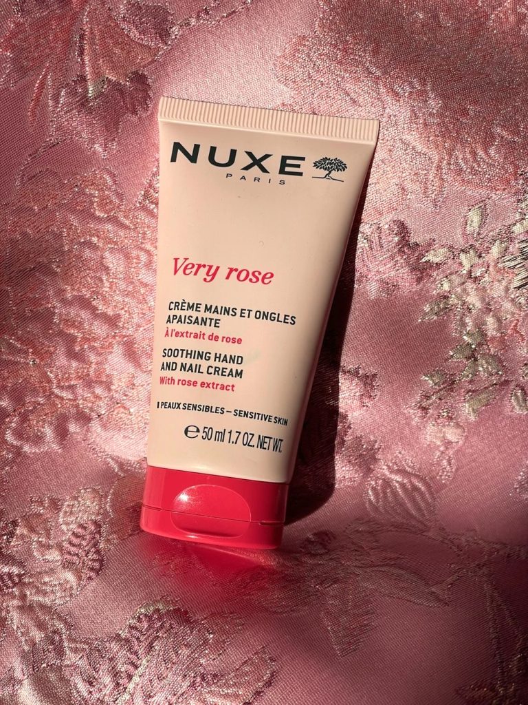 Nuxe Very Rose Hand and Nail Cream review IMG_2286